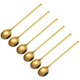 thumbnail image 5 of ColoMX 6 unids multifunción cucharas de café ligero lujosas cucharas de café cucharas de mezcla de café, 5 of 7