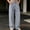 Light Blue, variant on Frnrwgo Mens Women Jeans Loose Straight Wide Leg Drawstring Elastic Waist Casual Daily Denim Pants