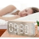 thumbnail image 5 of Multifunctional LED Digital Alarm Clock, Azultooth Speaker, Bedside Desktop Luminous Electronic Music Box (White), 5 of 5