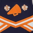 thumbnail image 6 of Paguaki Toddler Baby Girl Cheerleader Outfit Tops Skirt Set Cheer Outfit Halloween Cheerleading Clothes, 6 of 7