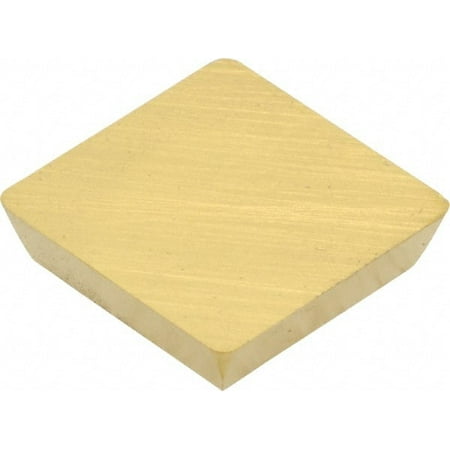 

Value Collection SEC422 Grade ICP55M Carbide Milling Insert TiN Finish 1/8 Thick 1/2 Inscribed Circle 1/32 Corner Radius