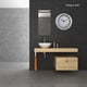 thumbnail image 2 of Reloj de Cocina para Baño, Reloj de Baño Resistente Al Agua, Pantalla Digital LCD, Detector de Reloj, Reloj Sin Perforación, Negro, 2 of 5