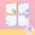 thumbnail image 3 of Notas Adhesivas Sanrio, Pachacco, Hello Kitty, My Melody, Kuromi, Bloc de notas, pegatinas diarias para hacer lista, papel de notas, 4 unids/lote por bolsa, 3 of 4
