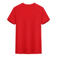 thumbnail image 2 of Laurence Trade Slim Fit Short Sleeve Crew Neck T-Shirts for Men and Women in Basic Casual Style-Red, 2 of 6