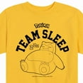 thumbnail image 3 of Pokémon - Snorlax Team Sleep - Youth Short Sleeve Graphic T- Shirt, 3 of 5