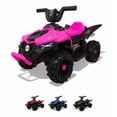 thumbnail image 1 of Cuatrimoto Eléctrica Montable TEK-188L para Niños 3-6 Años Bluetooth Luces LED Música 4 Ruedas Soporta 25 kg Rosa, 1 of 6