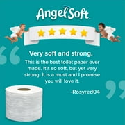 Angel Soft Toilet Paper, 36 Mega Rolls 144 Regular Rolls, 2-Ply Bath Tissue - (4 Packs of 9 Rolls per Case)