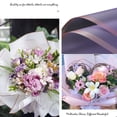 thumbnail image 4 of 20 Counts Gold Edge Flower Wrapping Paper,DIY Gift Packaging, Waterproof Floral Wrapping Paper 58 * 58cm, 4 of 5