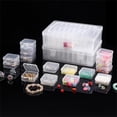 thumbnail image 5 of Multipurpose 30 Section Clear Sturdy Plastic Storage Solution Home Accessory for Jewelry and Craft Supplies Solution, 5 of 8
