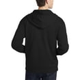 thumbnail image 4 of Unisex Zip Up Hoodie Fleece Midweight Pocket Sport Active Hooded Long Sleeve Jacket, 4 of 6