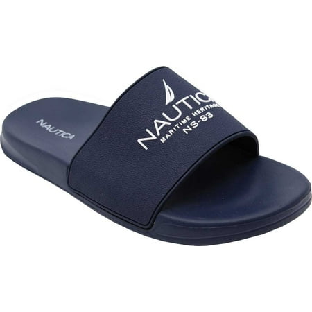 

Men s Nautica Porter Slide Navy Polyurethane 7 M