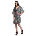 thumbnail image 3 of Moomaya Sortie de Plage Imprimé Kimono Caftan Kaftan Cache-Maillot pour Femmes, 3 of 4