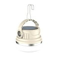 thumbnail image 2 of Solar Camping Lantern, USB-C & Solar Rechargeable, Dimmable 4 Modes Dual Color Temperature, Hanging Outdoor Light for Tent, Emergency, Patio, Backpacking, 2 of 7
