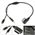 thumbnail image 1 of Cable de audio de línea, cable conector de 3,5 mm, cable de carga auxiliar para automóvil, cable ultra sensible, 1 of 9