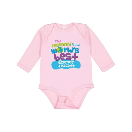 

Inktastic Science Teacher Mom Boys or Girls Long Sleeve Baby Bodysuit