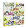thumbnail image 2 of Stupell Industries Contemporary Paint Splatter Sneakers Canvas Art, 17 x 17, by Ziwei Li, 2 of 7