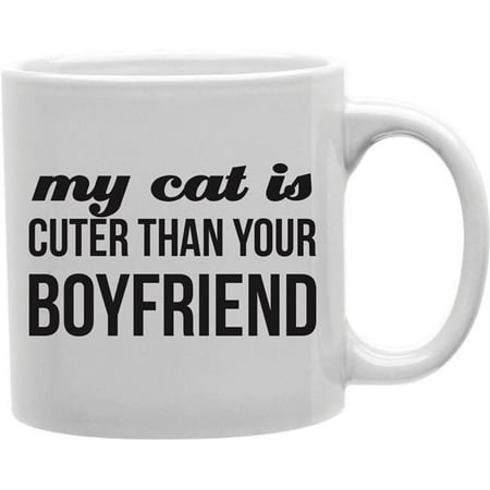 

Imaginarium Goods CMG11-IGC-CUTERTHAN Cuterthan - My Cat Is Cuter Than Your Boyfriend Mug