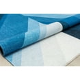 thumbnail image 4 of Elizabeth Sutton MI40A True Blue Stripe Modern Blue Area Rug, 7'10"X10'0", 4 of 6
