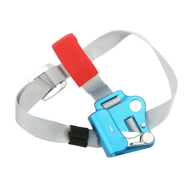 Foot Climbing Ascenders,Foot Ascender Aluminium Alloy Rope Climbing Gear Ascender Streamlined Design