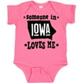 thumbnail image 3 of Inktastic Someone in Iowa Loves Me Souvenir Boys or Girls Baby Bodysuit, 3 of 5