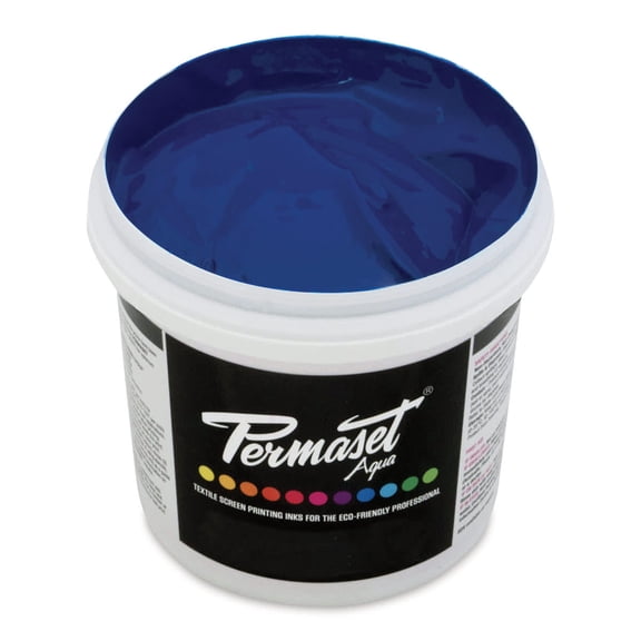 Permaset Aqua Fabric Ink - Blue B, Liter