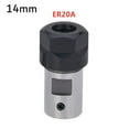 thumbnail image 1 of Motor Shaft Collet Chuck ER11 ER16 ER20 A 5-16mm Extension Rod Toolholder CNC, 1 of 7