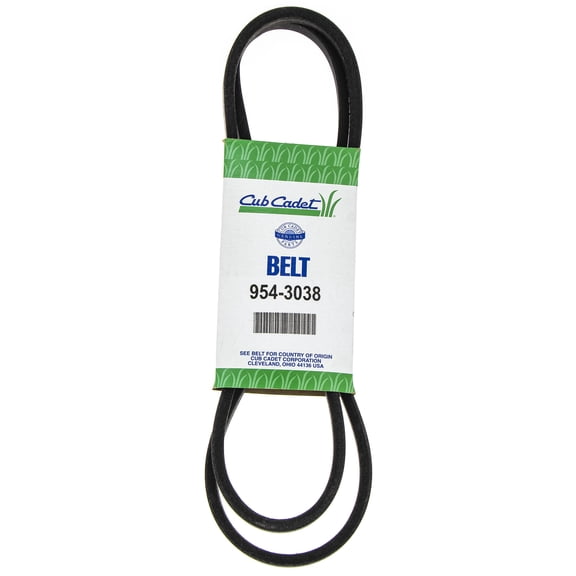 CUB CADET 954-3038 V Belt 1/2 X 60.5 PTO Manual 38 337 331 32 754-3038