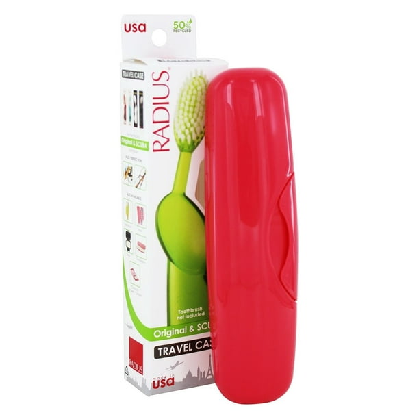 Radius Toothbrush Travel Case for Original & Scuba Toothbrushes