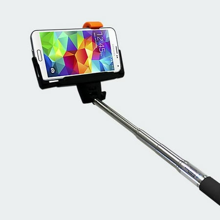 Refurbished - iPlanet Bluetooth Selfie Stick for Android and Apple iOS - (Best Selfie Camera For Android)