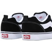 VANS U KNU SKOOL UNISEX SNEAKERS - BLACK - Black / True White / Men 5.5 / Women 7 / Medium