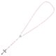 thumbnail image 3 of Religious Pink Rosary Beads Necklace for Women Pearl Decoration, 3 of 4