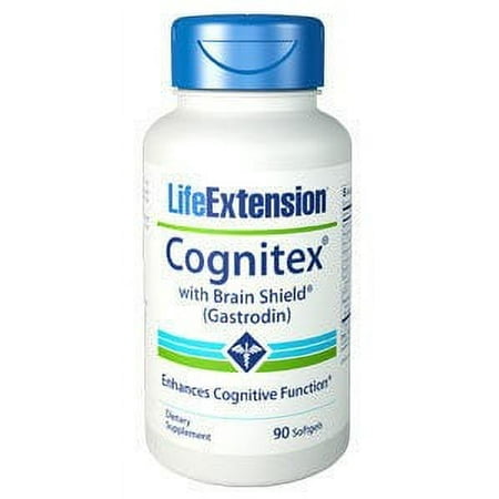 Life extension cognitex with brain shield 90 softgels