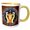 Yellow/White, variant on 3drose, Zodiac Sign Aries or Ram in Color as Viewed by Ai. Funny Gift for You, 15oz Mug