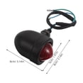 thumbnail image 2 of HEALEEP 2Ud Luces De Señalización Para Motocicleta Estilo Vintage Con Cubierta Roja Y Materiales Duraderos, 2 of 7
