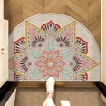 thumbnail image 1 of Granjero Gordo Alfombrilla de baño antideslizante de felpa mullida, accesorio de decoración para baño, 15 x 23 pulgadas (M), 1 of 4