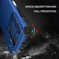 thumbnail image 4 of CCSmaller for Samsung Galaxy A05S Case with Slide Camera Cover, [ Snug Touch ] Heavy Duty Rugged Shockproof Slim Matte Case with Kickstand for Samsung Galaxy A05S LTT Blue, 4 of 8