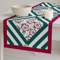 thumbnail image 1 of Vargottam Geometric Pattern Cotton Table Runner by Vargottam - Double Layer with Border - Washable Runner - Decorative Table Linen for Dining & Everyday Use, 1 of 6