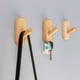 thumbnail image 3 of Bonitos ganchos de madera para pared, gancho de animales para habitación de niños, llavero de pared, gancho para abrigos, decoración del hogar, gancho de madera maciza, acceso a la cocina, 3 of 5