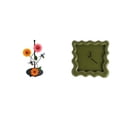 thumbnail image 1 of Dispensador de pañuelos con diseño de reloj de pared cuadrado, dispensador vertical antideslizante y adorno colgante silencioso y preciso para el, 1 of 8