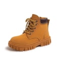 thumbnail image 3 of Botas Martin para niños, botas cortas de moda para niñas, botas amarillas, botas transpirables para niños, 3 of 5