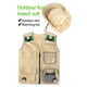 thumbnail image 5 of Kids Explorer Costume Set Khaki Vest Hat Outdoor, 5 of 5
