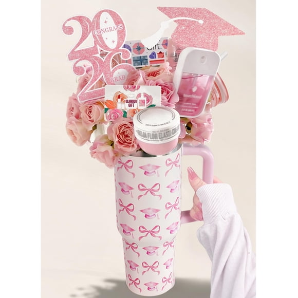 Regalo de graduación, ramo de flores Oriental Cherry de 1,2 L, clase 2026