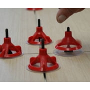 Spin Doctor Tile Leveling System 500 Base Plates Spacers: 1/16, 1/8, 3/16, 1/32 Inch