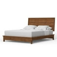 thumbnail image 2 of Home Square 2-Piece Set with Nova California King Platform Bed & Large Wood Desk, 2 of 10