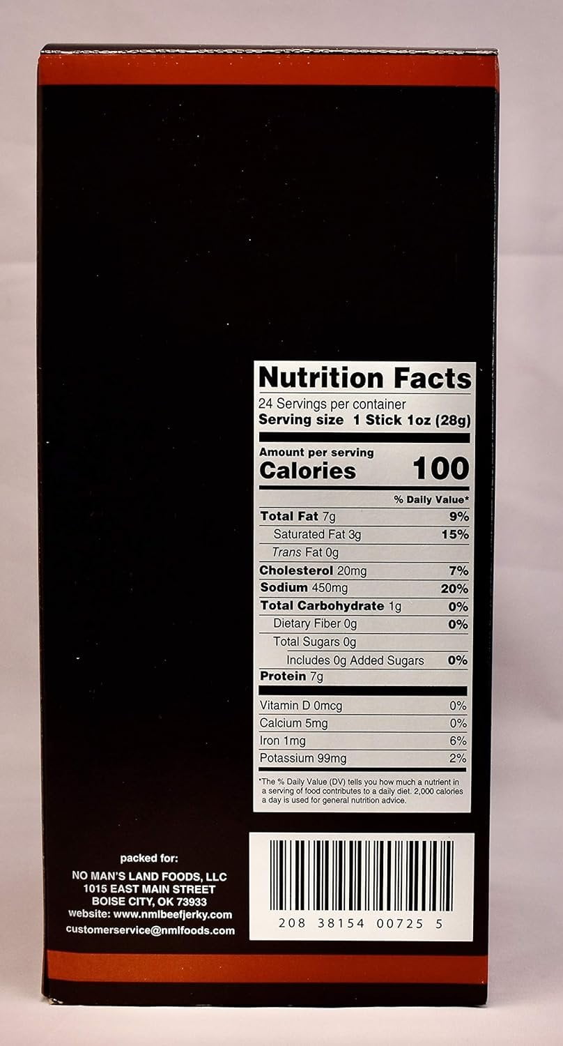 No Man's Land Hot Meat Stick 1 oz