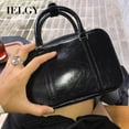 thumbnail image 2 of IELGY College Vintage Shoulder College Versatile Portable Premium Crossbody Bag, Boston Bag, 2 of 2