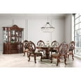thumbnail image 7 of Bowery Hill Round Wood Dining Table in Antique Cherry, 7 of 7