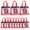 D, variant on chaungfeng 12 Pack American Flag Gift Bags, 4th of July Patriotic Stars and Stripes Reusable Totes Non Woven Candy Totes for Independence Day Birthday Party Supplies(7.9" x 7.9" x 3.5")