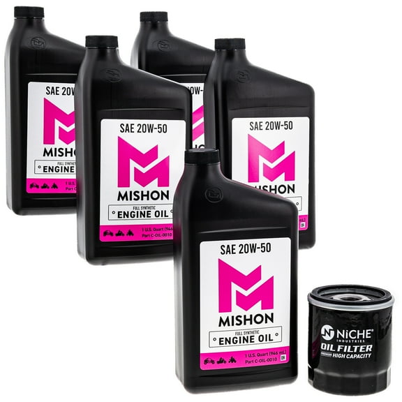 Mishon Engine Oil Change Kit for Harley Davidson Electra Glide Softail Fat Boy MK1012725