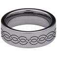 thumbnail image 4 of Handcuff Tungsten Carbide Ring, 4 of 9